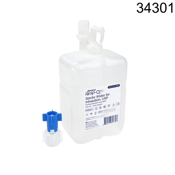 Prefilled Bubble Humidifier By Dynarex