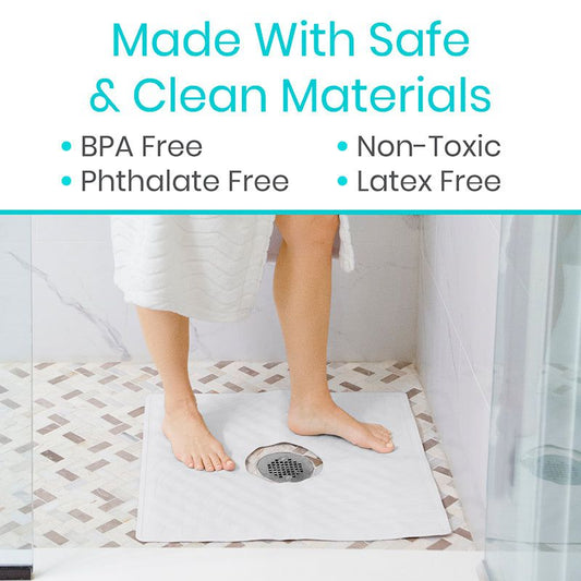 Vive Health 22" x 22" Shower Mat