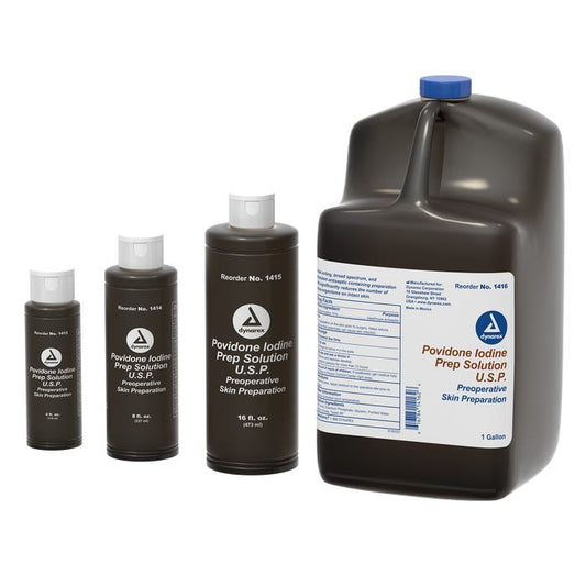 Povidone Iodine Prep Solutions By Dynarex