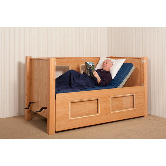 Beds by George Made to order Slumber Series Twin Size Bed With Manual Adjustable Head And Foot BBG-SS150-D
