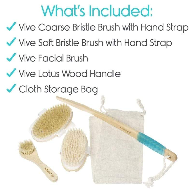 Vive Health Body Brush Set