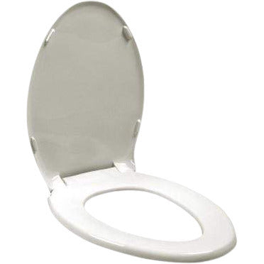 ConvaQuip Accessories Model HC-1 - Commode Seat and Lid - Clip-on Style by ConvaQuip