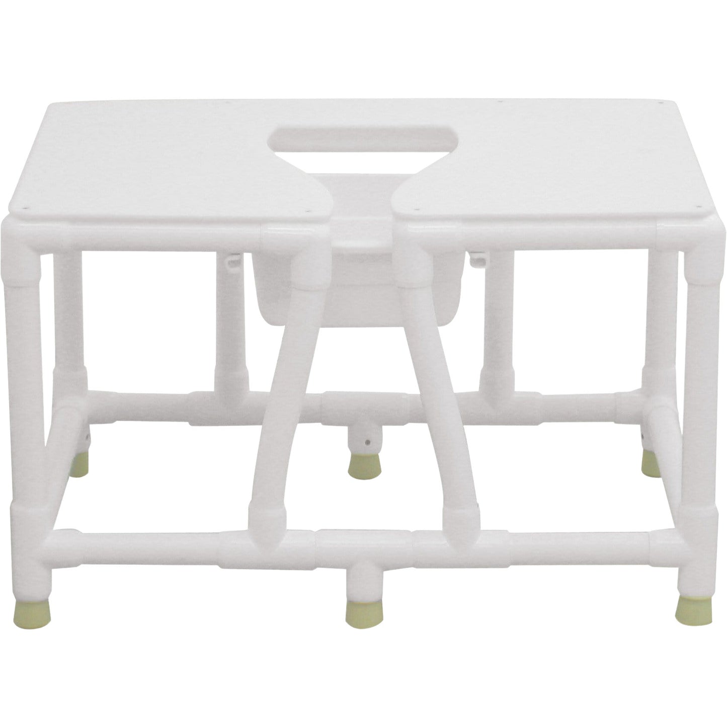 ConvaQuip Bedside Commodes - PVC Bariatric Commode - No Back Model 156-FSS-26 by ConvaQuip