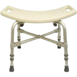 ConvaQuip Shower Stools Model 12022 Deluxe Bariatric Shower Chair without Back