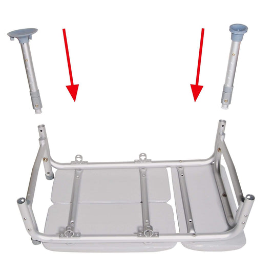 ConvaQuip Tub Transfer Bench Bariatric Tub Transfer Bench Model DR12005  by ConvaQuip