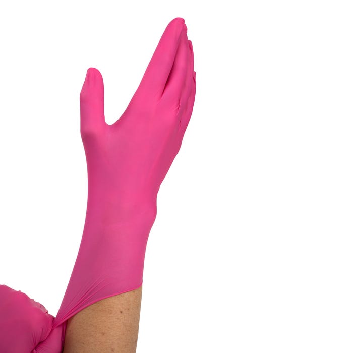 AloeSkin Nitrile Exam Gloves With Aloe, Powder-Free By Dynarex
