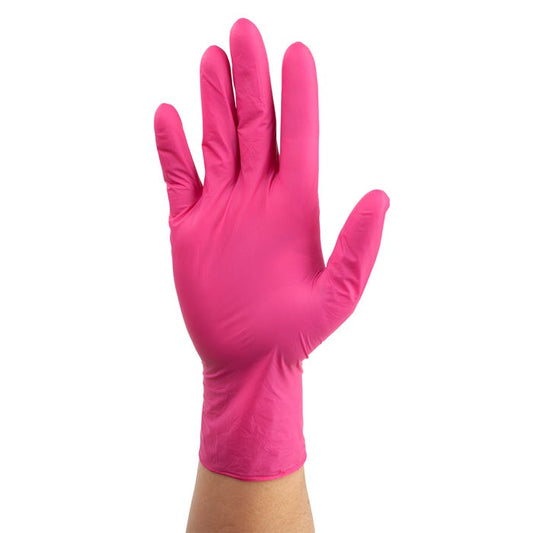 AloeSkin Nitrile Exam Gloves With Aloe, Powder-Free By Dynarex