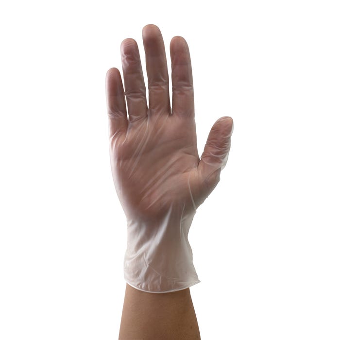 Safe-Touch Vinyl Exam Gloves, Powder-Free By Dynarex