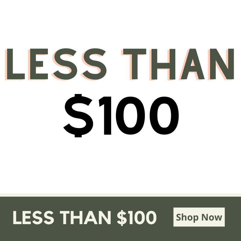 Less than $100