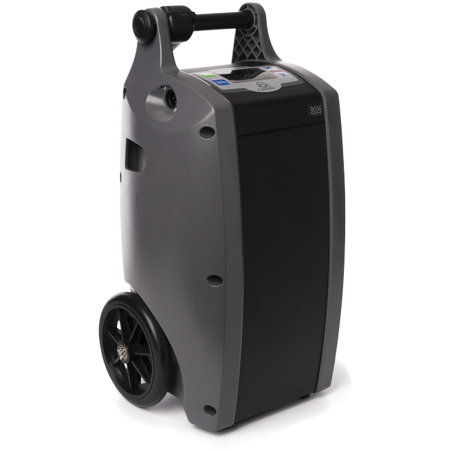 Oxlife INDEPENDENCE® portable oxygen concentrators BY O2 CONCEPTS. Compatible with CPAP and BiPAP