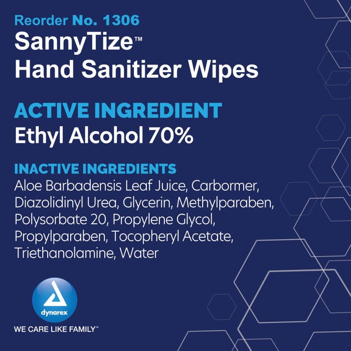 SannyTize Instant Hand Sanitizer By Dynarex