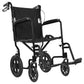 Transport Wheelchair - Blue