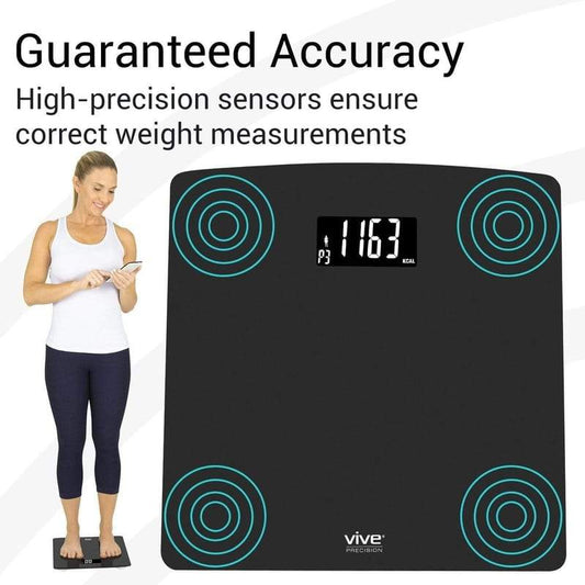Vive Health Digital Scale Compatible with Smart Devices
