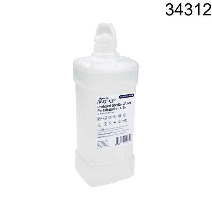 Prefilled Sterile Water For Inhalation (Nebulizer) By Dynarex