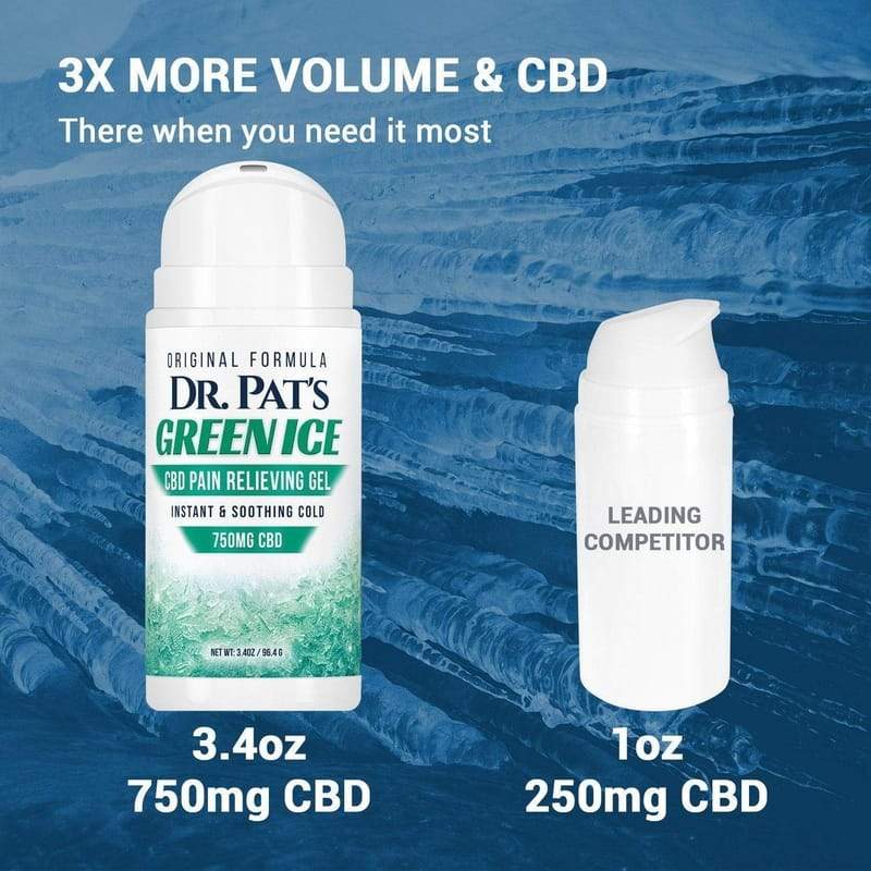 Vive Health Dr. Pat's Green Ice CBD Pain Cream