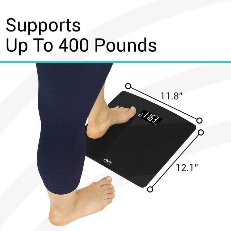Vive Health Digital Scale Compatible with Smart Devices