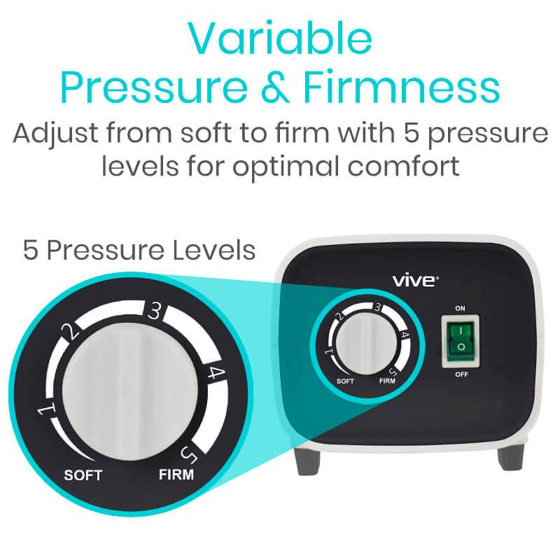 Vive Health 5" Alternating Pressure Pad - Bedsore Prevention