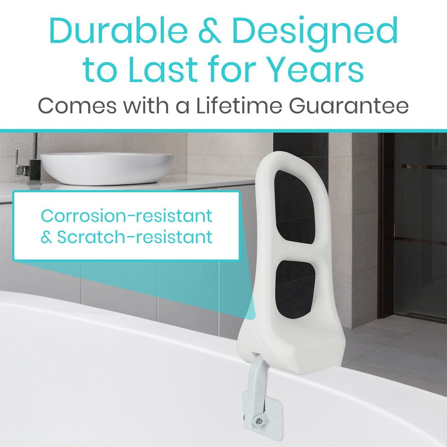 Vive Health Bathtub Rail