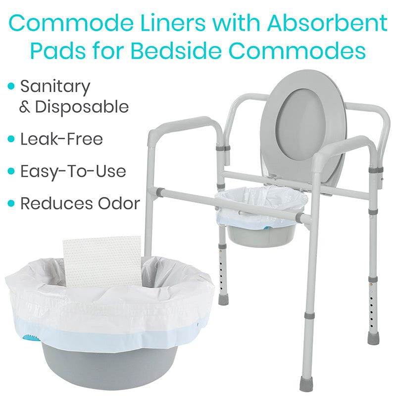 Commode Linersa Vive Health Commode Liners – Celesticare