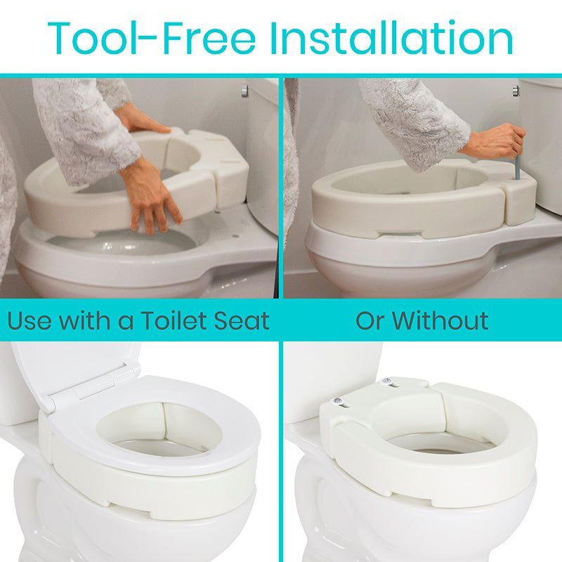 Vive Health Toilet Seat Riser