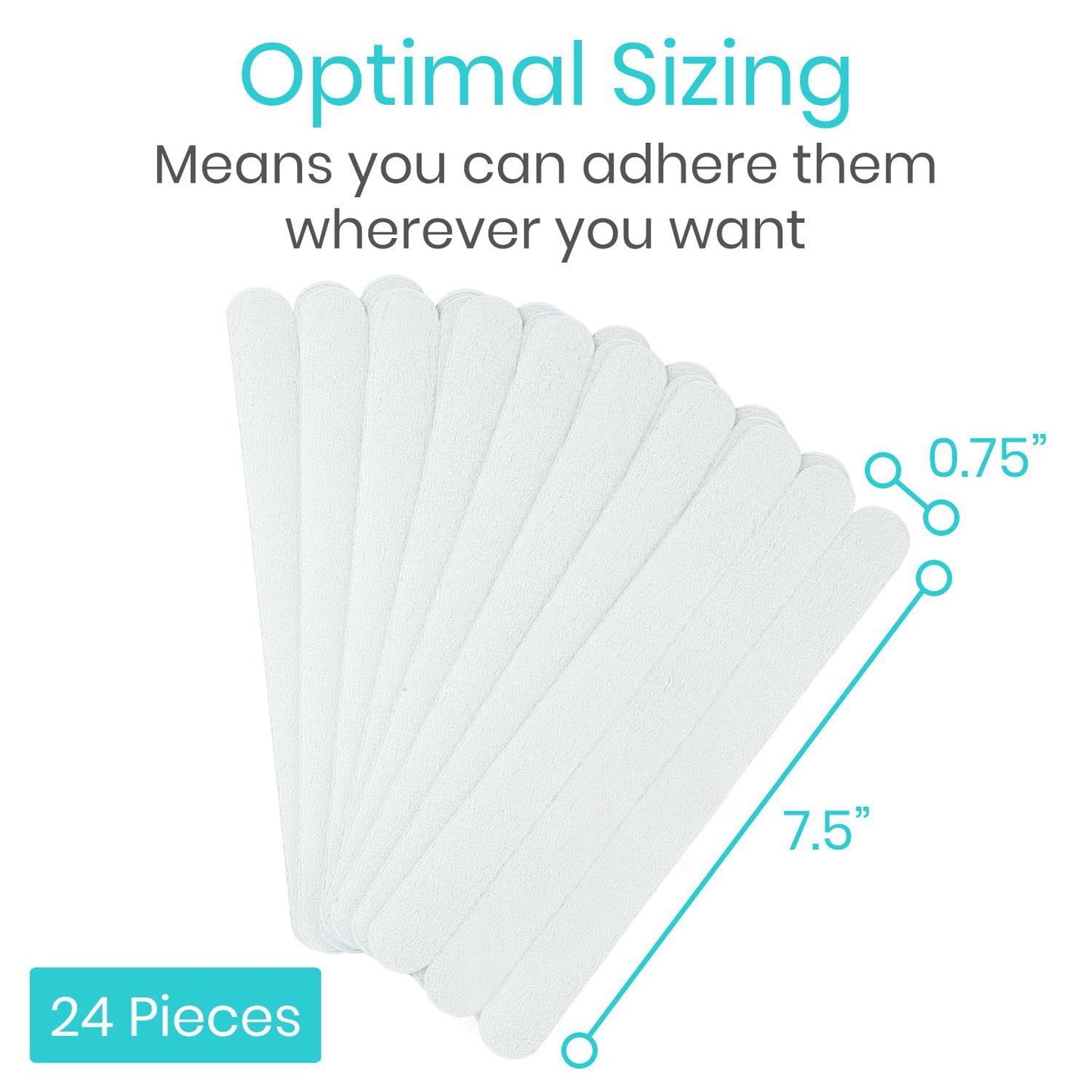 Vive Health Non-Slip Bath Strips