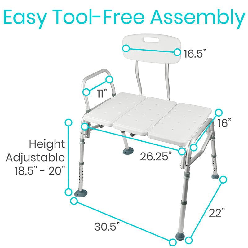 Vive Health Transfer Bench