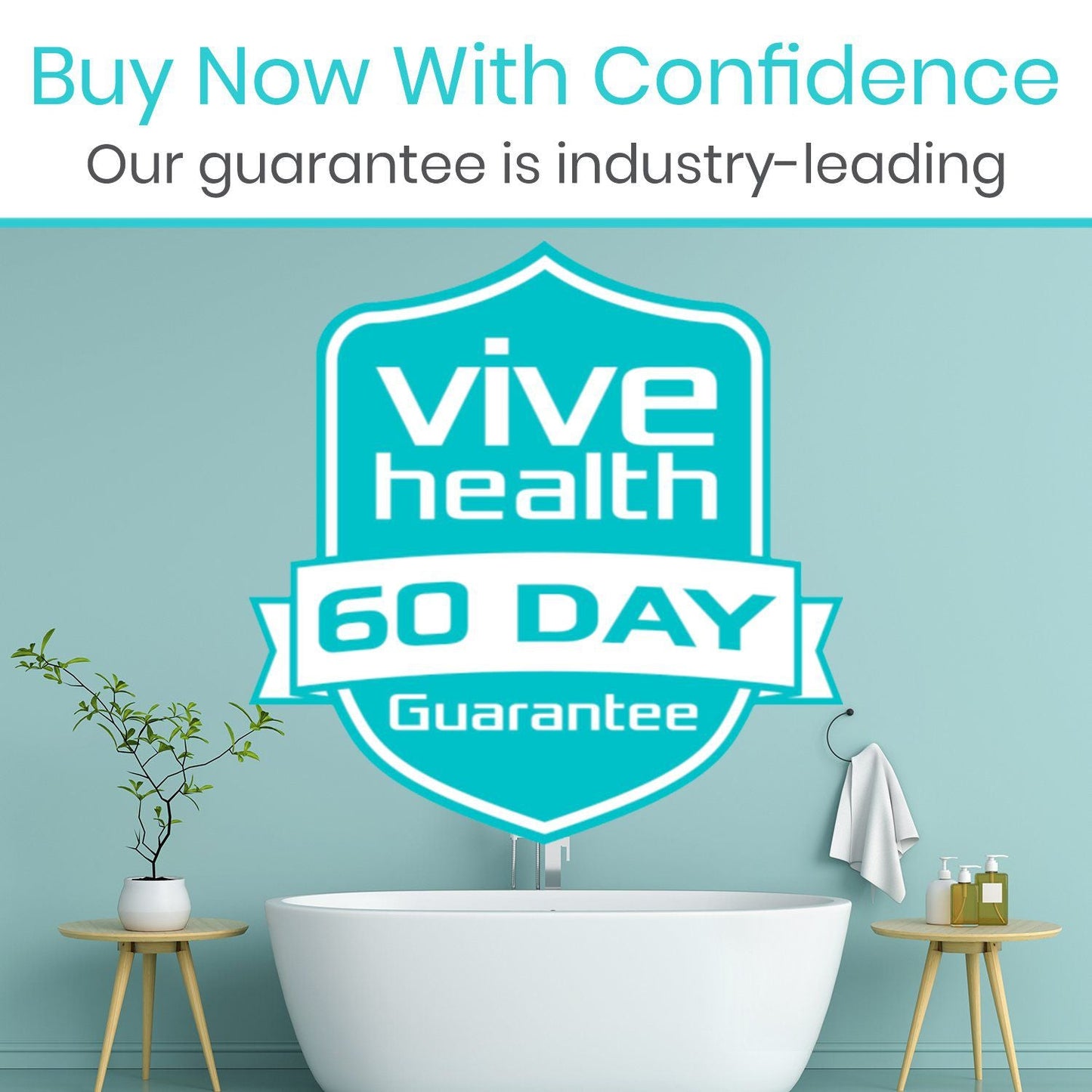 Vive Health Non-Slip Bath Strips