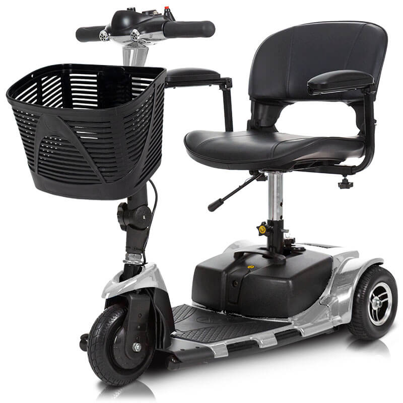 Silver 3 Wheel Mobility Scooter