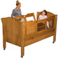Beds by George Made to order Dream Series Fixed Surface Twin Size Bed - Standard
