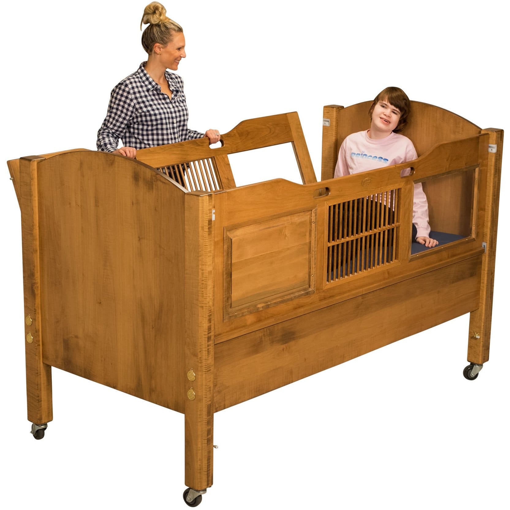 Beds by George Made to order Dream Series Fixed Surface Twin Size Bed - Standard