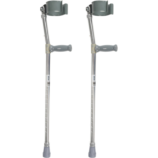 ConvaQuip Crutches Bariatric Forearm Crutches - Pr. Model DR10403HD by ConvaQuip