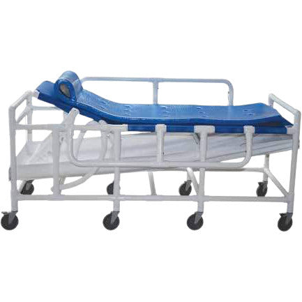 ConvaQuip Gurney Bariatric Gurney with Hard Shell Drain Pan Model 910-B-HS by ConvaQuip
