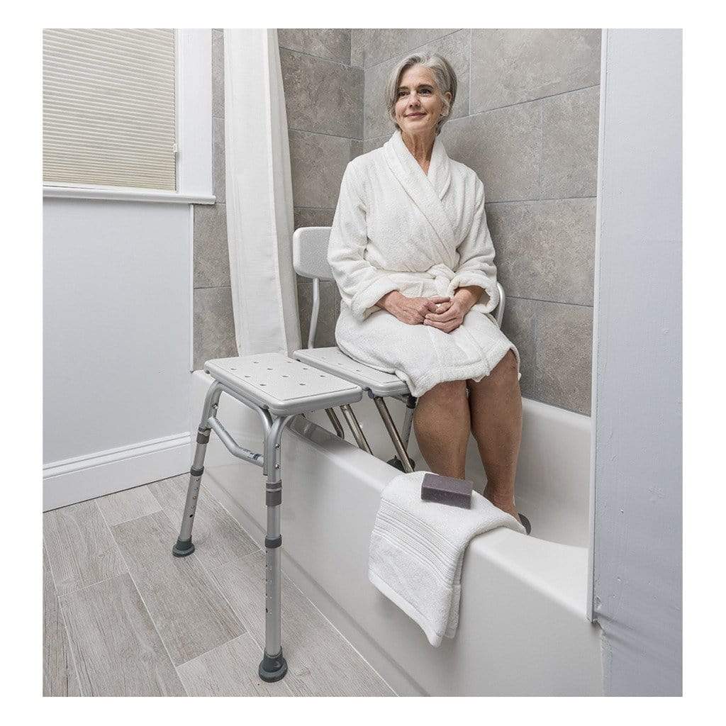 ConvaQuip Tub Transfer Bench Bariatric Tub Transfer Bench Model DR12032 by ConvaQuip
