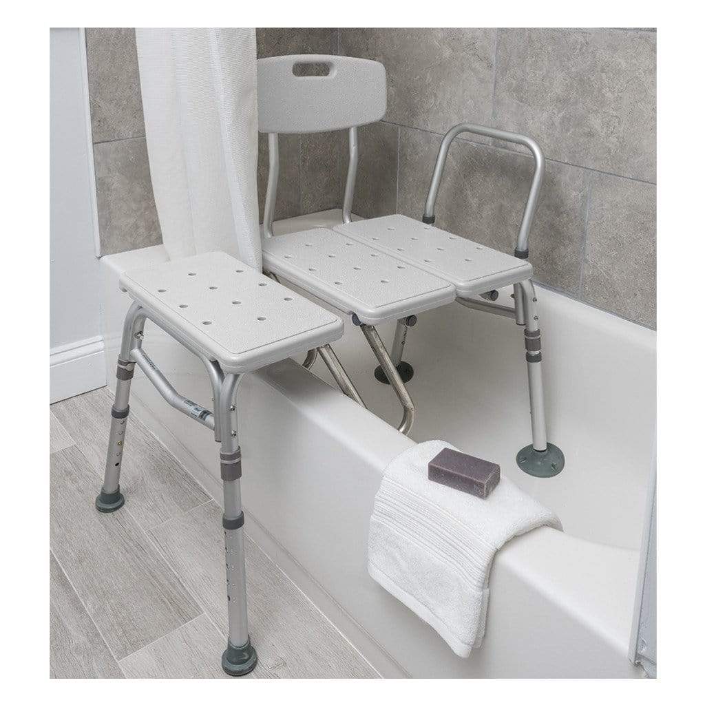 ConvaQuip Tub Transfer Bench Bariatric Tub Transfer Bench Model DR12032 by ConvaQuip