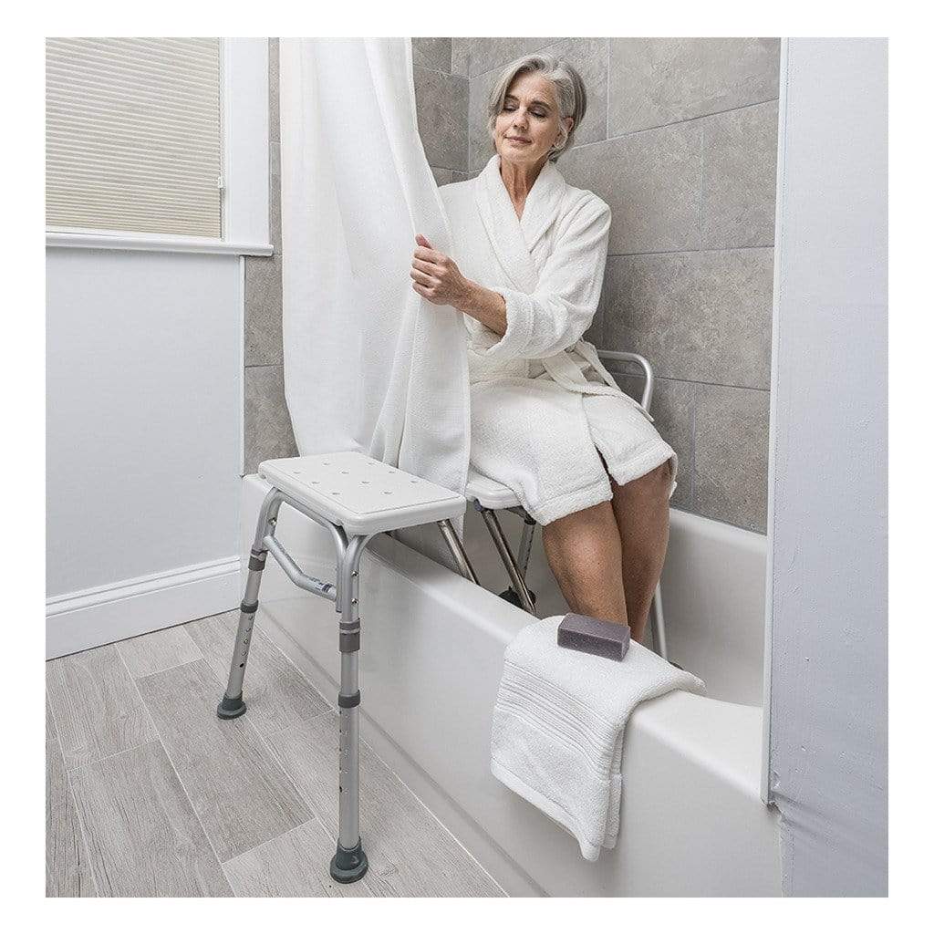 ConvaQuip Tub Transfer Bench Bariatric Tub Transfer Bench Model DR12032 by ConvaQuip