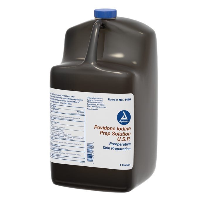 Povidone Iodine Prep Solutions By Dynarex