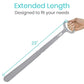 Vive Health 23" Shoe Horn with Sock Remover