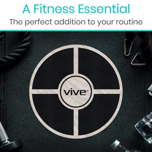 Vive Health Wooden Balance Disc