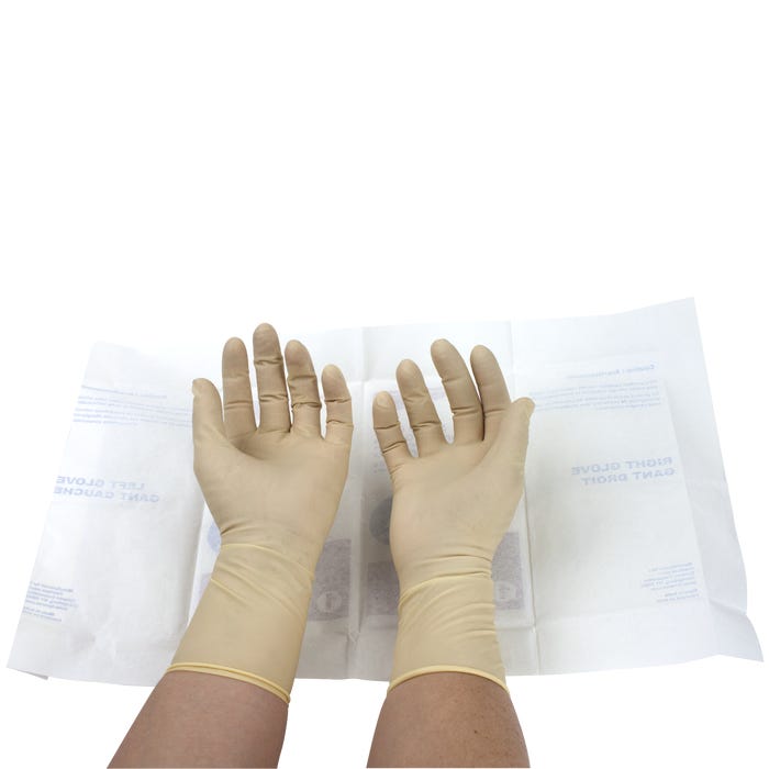 Sterile Latex Surgical Gloves, Powder-Free By Dynarex