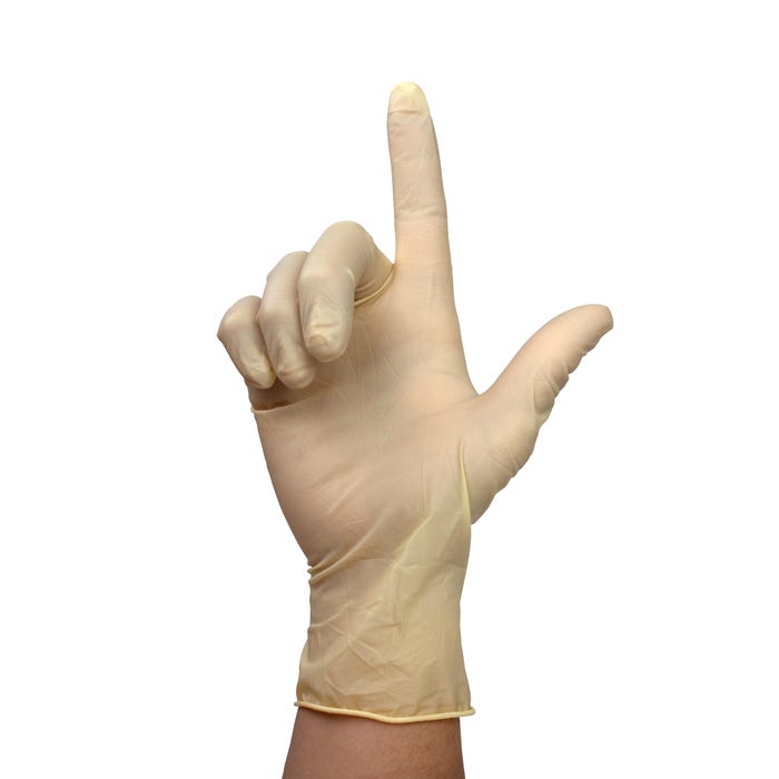 Sterile Latex Exam Gloves, Powder-Free By Dynarex