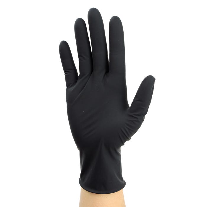 Black Arrow Latex Exam Gloves, Powder-Free By Dynarex