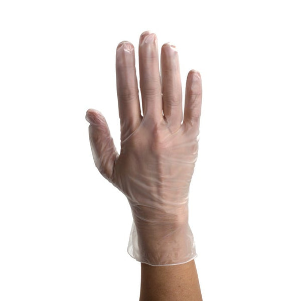 Safe-Touch Vinyl Exam Gloves, Powder-Free By Dynarex