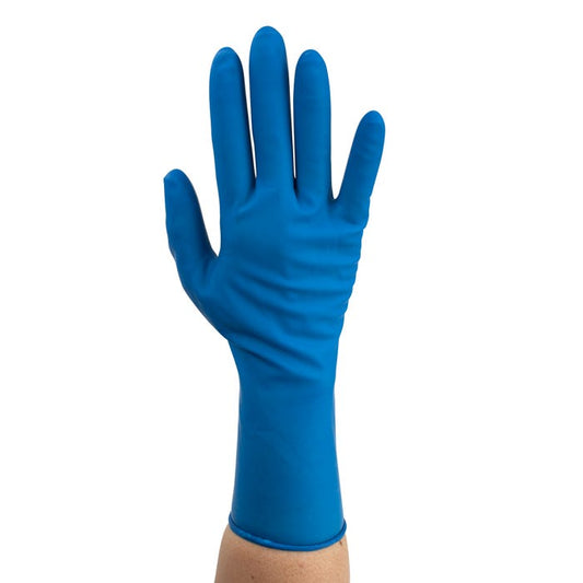 High Risk Latex Exam Gloves, Powder-Free By Dynarex