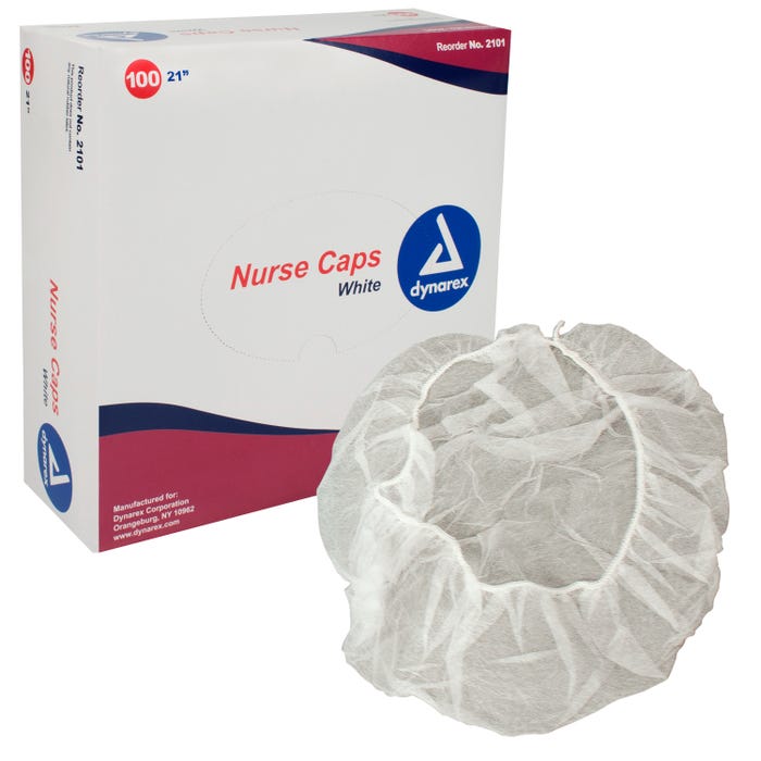 Nurse And Surgeon Caps By Dynarex