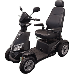 Merits USA Mobility Scooters Silverado S941L Extreme 4-Wheel Full Suspension Electric Mobility Scooters by Merits