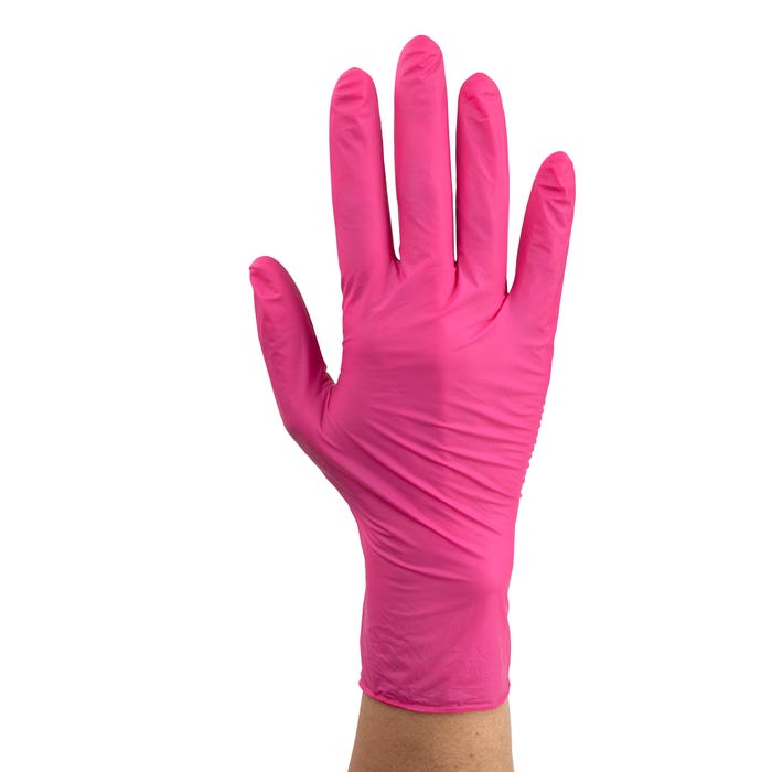 AloeSkin Nitrile Exam Gloves With Aloe, Powder-Free By Dynarex