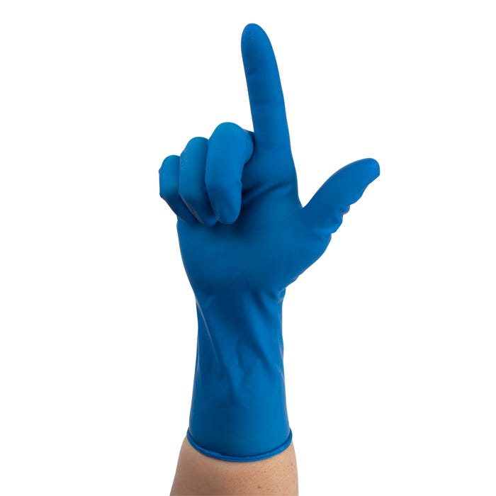 High Risk Latex Exam Gloves, Powder-Free By Dynarex