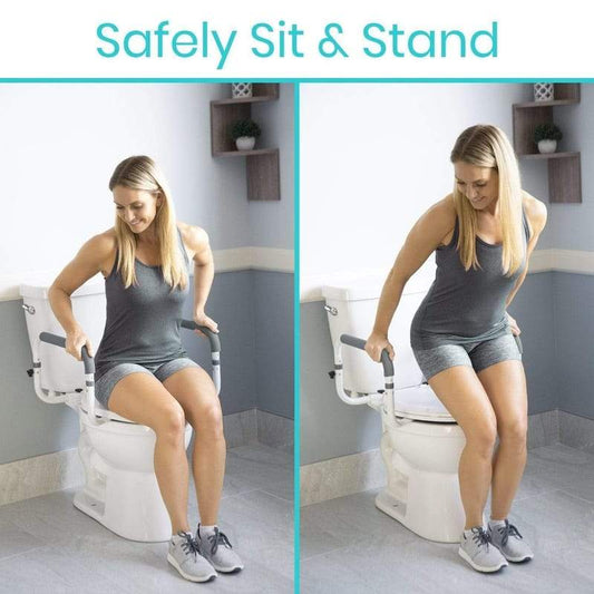 Vive Health Compact Toilet Rail