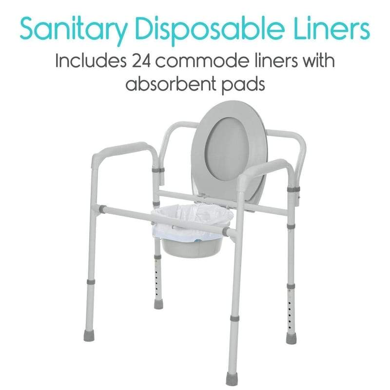 Vive Health Commode Liners