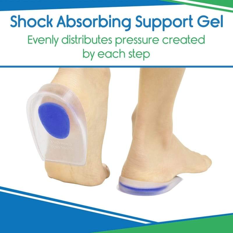 Vive Health Silicone Heel Cups